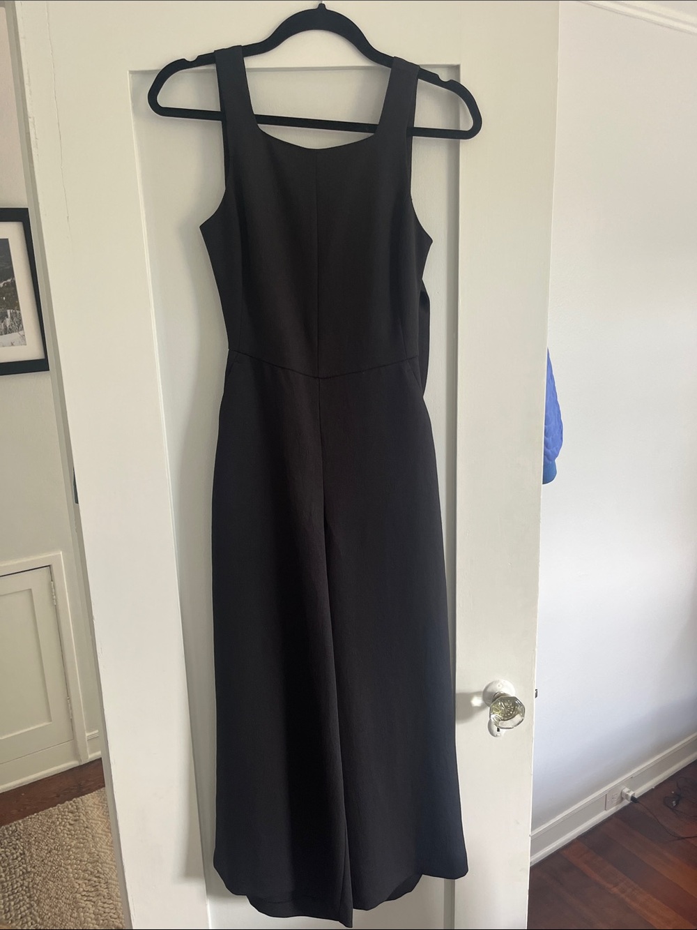Classic Black Sleeveless Women's Jumpsuit Aritzia Wilfred size 2